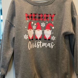 Gnome, merry Christmas sweatshirt